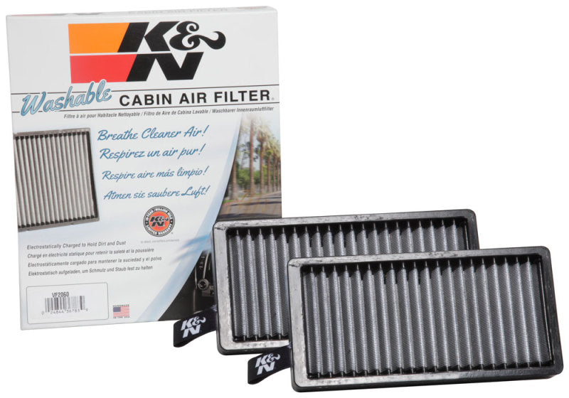 K&N BMW X1 L4-2.0L F/I Cabin Air Filter (2 Per Box) - Blais Performance Parts