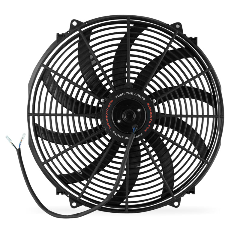 Mishimoto 16 Inch Curved Blade Electrical Fan - Blais Performance Parts