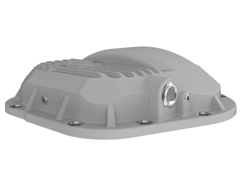 afe Front Differential Cover (Raw; Street Series); Ford Diesel Trucks 94.5-14 V8-7.3/6.0/6.4/6.7L - Blais Performance Parts