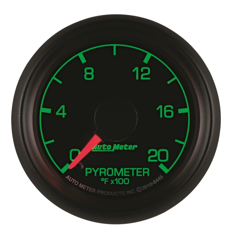 Autometer Factory Match Ford 52.4mm Full Sweep Electronic 0-2000 Deg F EGT/Pyrometer Gauge - Blais Performance Parts