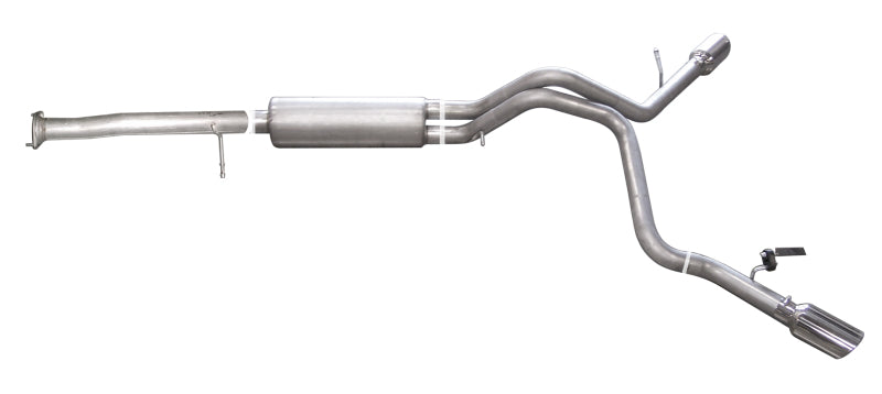 Gibson 07-10 Cadillac Escalade ESV Base 6.2L 2.5in Cat-Back Dual Extreme Exhaust - Aluminized - Blais Performance Parts