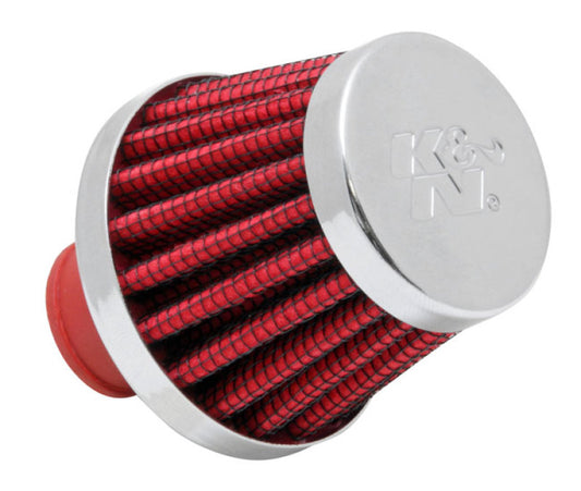 K&N 2in Base OD x .375in Flange ID x 1.75in H Rubber Base Crankcase Vent Filter - Blais Performance Parts