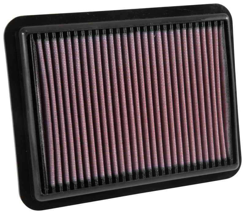 K&N Replacement Panel Air Filter for 2016 Mazda 2 1.5L L4 - Blais Performance Parts