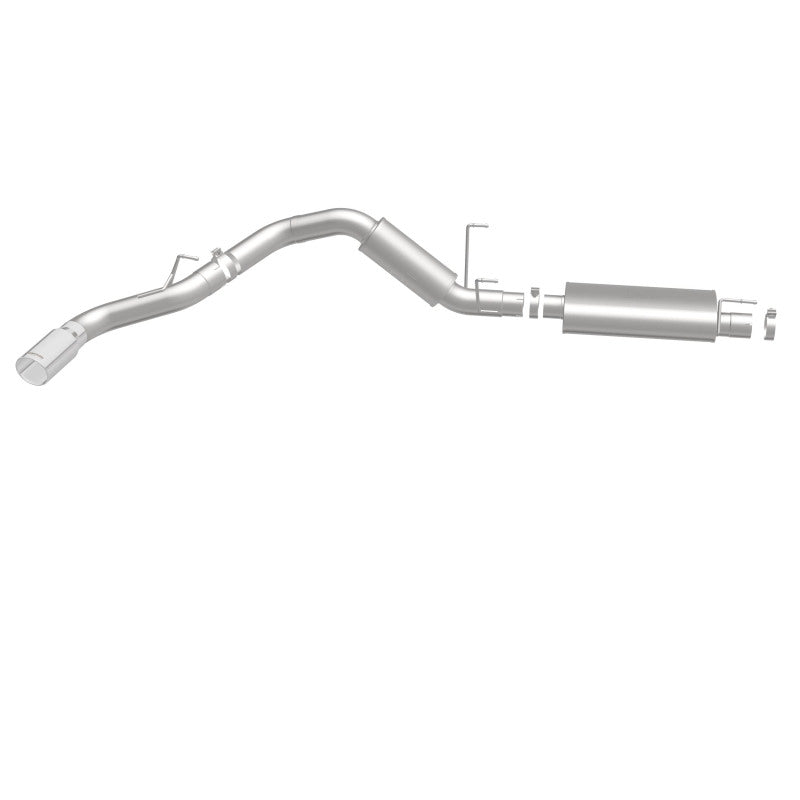 MagnaFlow Cat-Back, SS, 4in, Single Pass Side Rear Exit 5in Tip 14-15 Ram 2500 6.4L V8 CC LB/MC SB - Blais Performance Parts