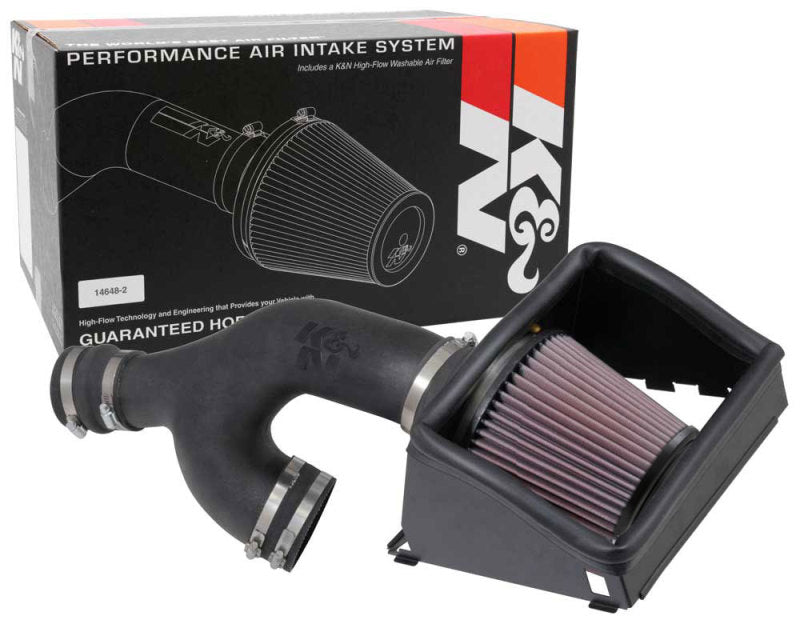 K&N 2017 Ford F150 Ecoboost V6-3.5L F/I Performance Air Intake Kit - Blais Performance Parts