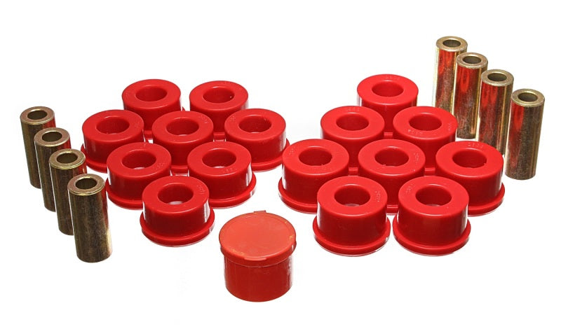 Energy Suspension Control Arm Bushings - Rear - Red - Blais Performance Parts