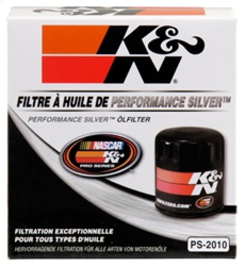 K&N Oil Filter for Ford/Lincoln/Mercury/Mazda/Chrysler/Dodge/Jeep/Cadillac/Ram 3.656in OD x 4in H - Blais Performance Parts