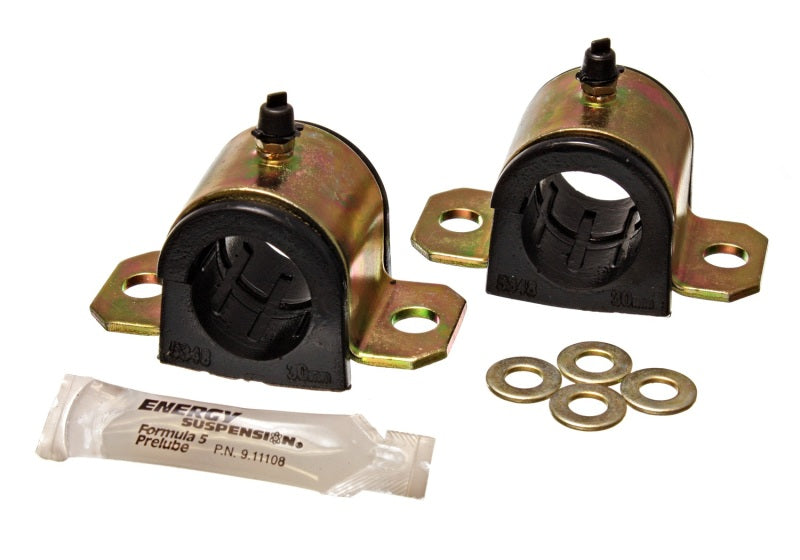 Energy Suspension 93-98 Toyota Supra Black 30mm Front Sway Bar Frame Bushings - Blais Performance Parts