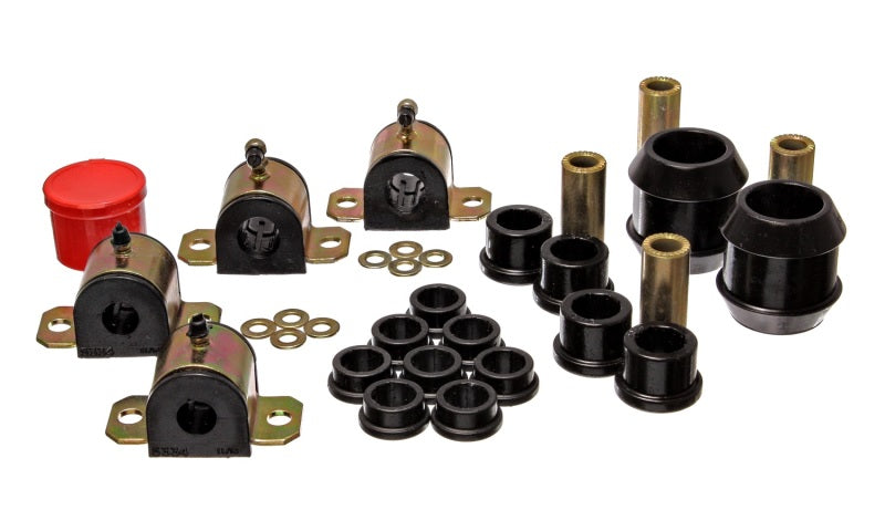 Energy Suspension 00-05 Toyota Celica Black Hyper-Flex Master Bushing Set - Blais Performance Parts