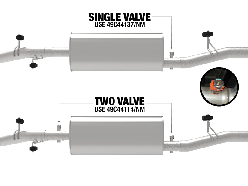 aFe 20-21 GM Trucks (V8-6.2L) 409 Stainless Steel Muffler Delete Pipe - Blais Performance Parts