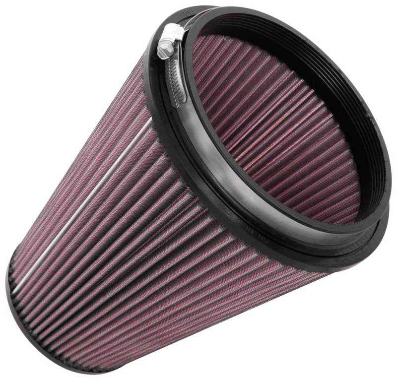 K&N Universal Clamp-On Air Filter 6in FLG / 7-1/2in B / 4-1/2in T / 9in H - Blais Performance Parts