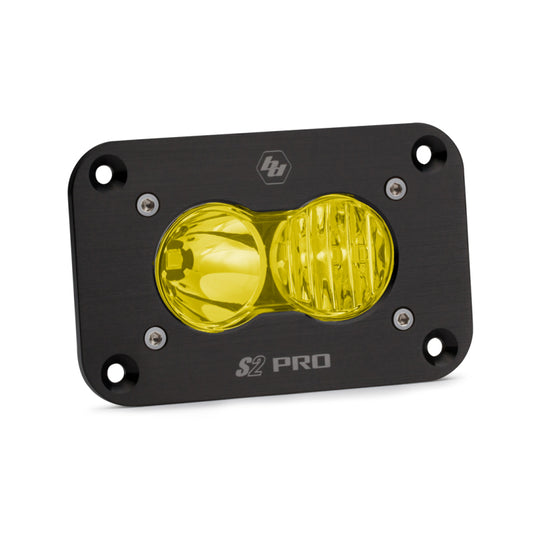 Baja Designs LED Driving/Combo Amber Flush Mount S2 Pro - Blais Performance Parts