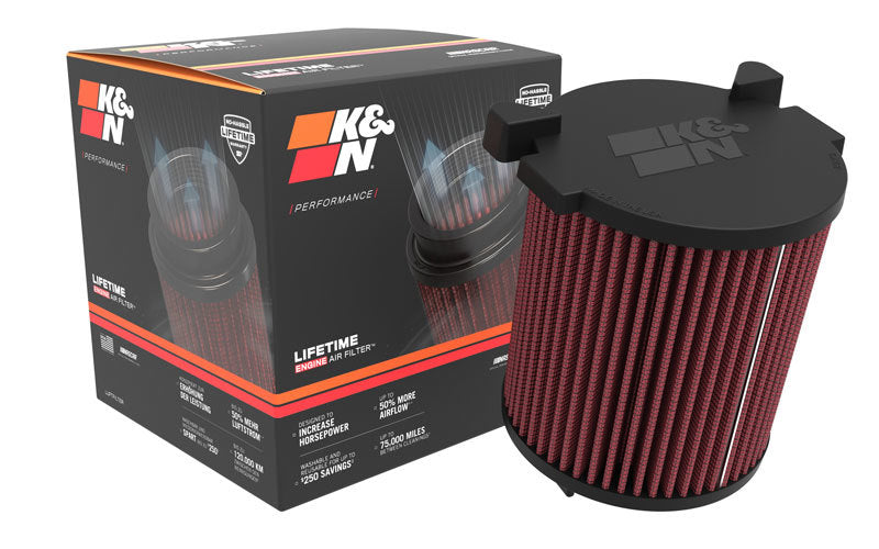 K&N 03 Audi A3 L4-1.6L Drop In Air Filter - Blais Performance Parts