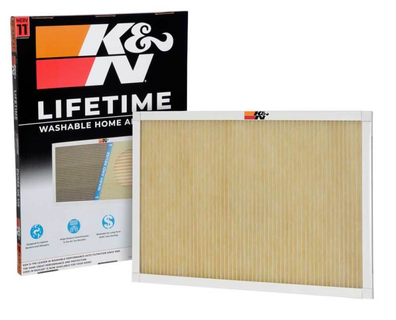 K&N HVAC Filter - 20 x 25 x 1 - Blais Performance Parts