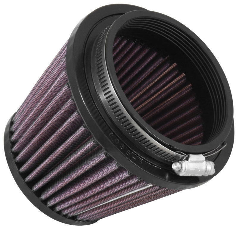 K&N Filter Universal Rubber Filter 3 1/2 inch Flange 5 inch Base 3 1/2 inch Top 4 inch Height - Blais Performance Parts