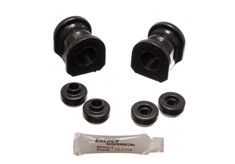 Energy Suspension 89-94 Nissan 240SX (S13) Black 25mm Front Sway Bar Bushing Set - Blais Performance Parts