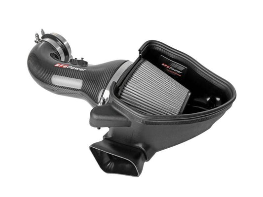 aFe 17-12 Chevrolet Camaro ZL1 (6.2L-V8) Track Series Carbon Fiber CAI System w/ Pro-DRY S Filters - Blais Performance Parts