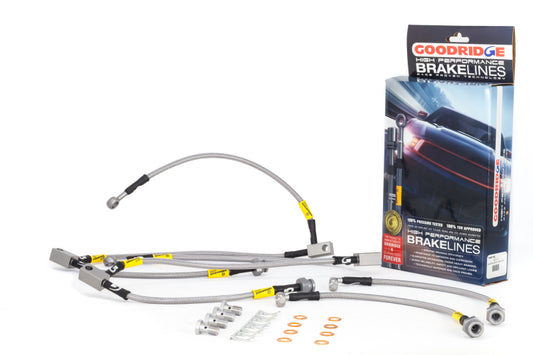 Goodridge 03+ 350z/G35 Brake Lines (incl. Brembro kits) - Blais Performance Parts