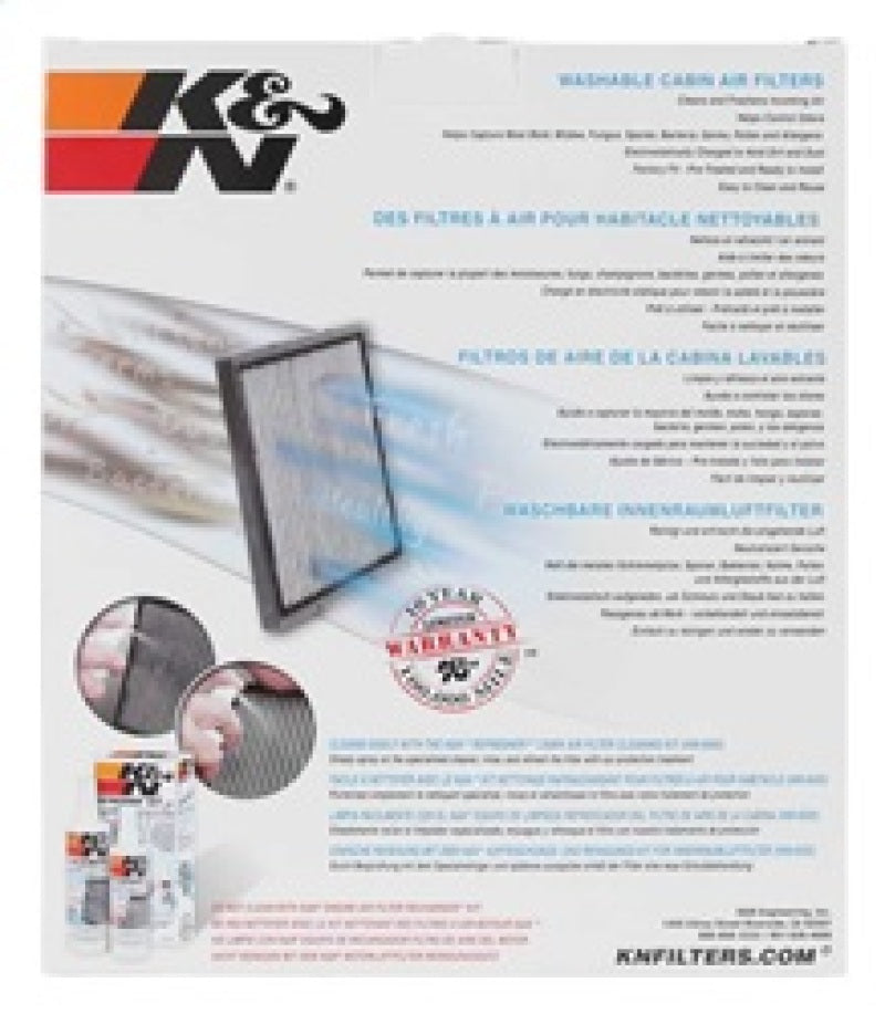 K&N Replacement Cabin Air Filter - Blais Performance Parts