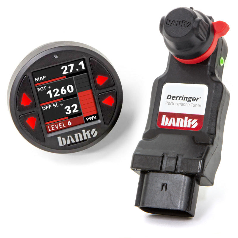 Banks Power 17-19 Ford F250/F350 6.7L Power Stroke Derringer Tuner (Gen 2) w/ Super Gauge - Blais Performance Parts