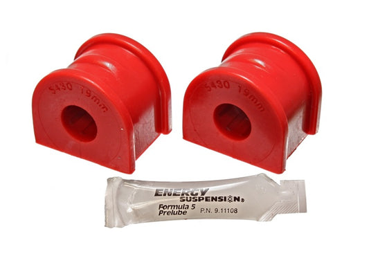 Energy Suspension 97-04 Chevy Corvette Red 19mm Rear Sway Bar Bushing Set - Reuse OE Brackets - Blais Performance Parts