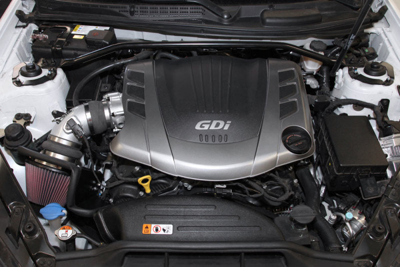 K&N 2013 Hyundai Genesis Coupe 3.8L V6 Typhoon Performance Intake Performance kit - Blais Performance Parts