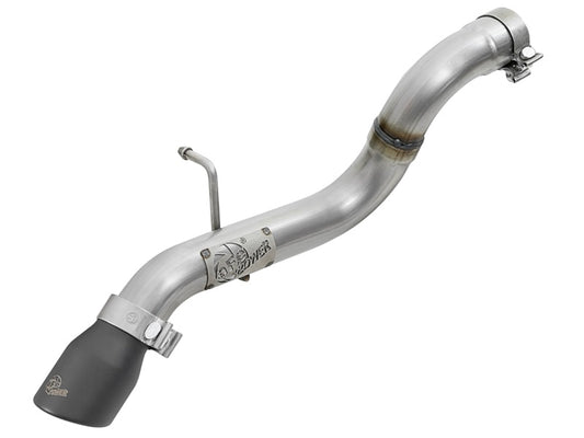 aFe MACH Force-Xp Axle-Back Exhaust System w/Black Tip 18-20 Jeep Wrangler L4-2.0T / V6-3.6L - Blais Performance Parts