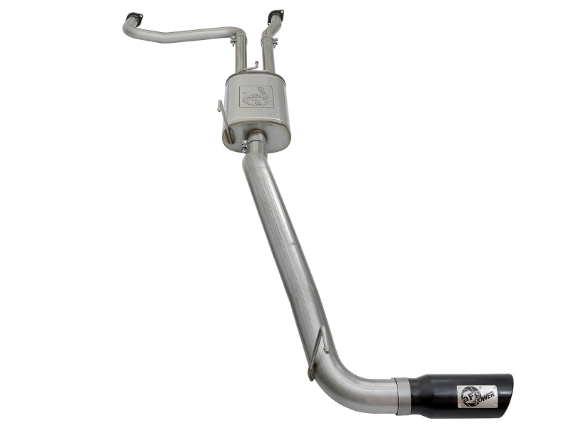 aFe MACHForce XP 2.5in Cat-Back Exhaust System w/ Black Tip Nissan Frontier 17-19 V8-5.6L - Blais Performance Parts
