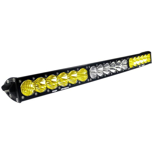 Baja Designs OnX6 Arc Series Dual Control Pattern 30in LED Light Bar - Amber/White - Blais Performance Parts