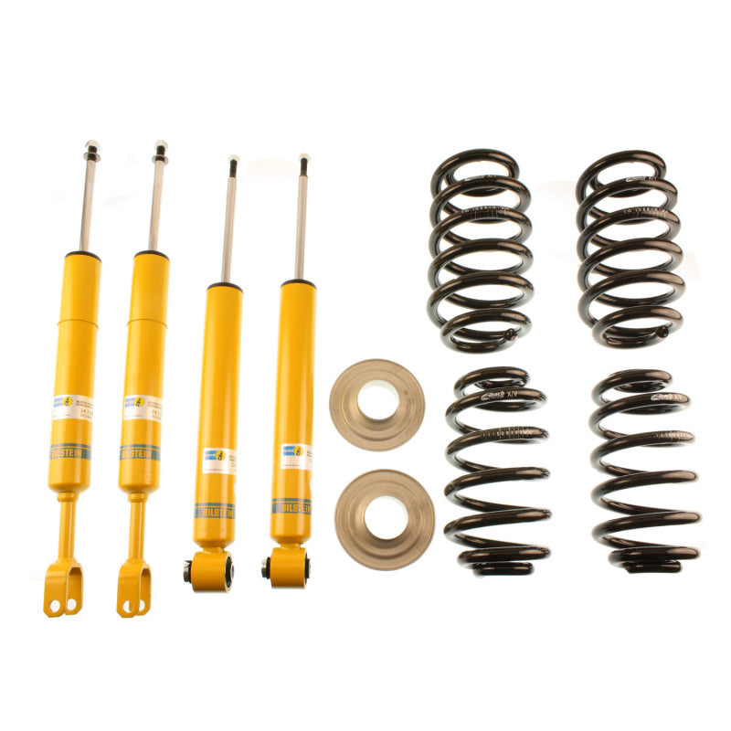 Bilstein B12 2003 Audi A4 Quattro Base Front and Rear Complete Suspension Kit - Blais Performance Parts