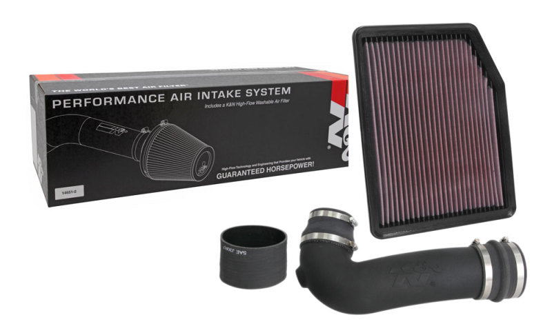 K&N 19-20 GM 1500 V8-5.3L/6.2L 57 Series FIPK Performance Intake Kit - Blais Performance Parts