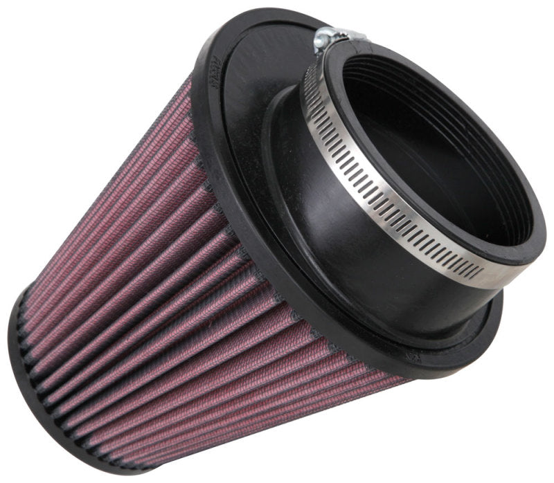 K&N Filter Universal Rubber Filter 3 1/2 inch 10 Degree Flange 5 3/4 inch OD 6 inch Height - Blais Performance Parts