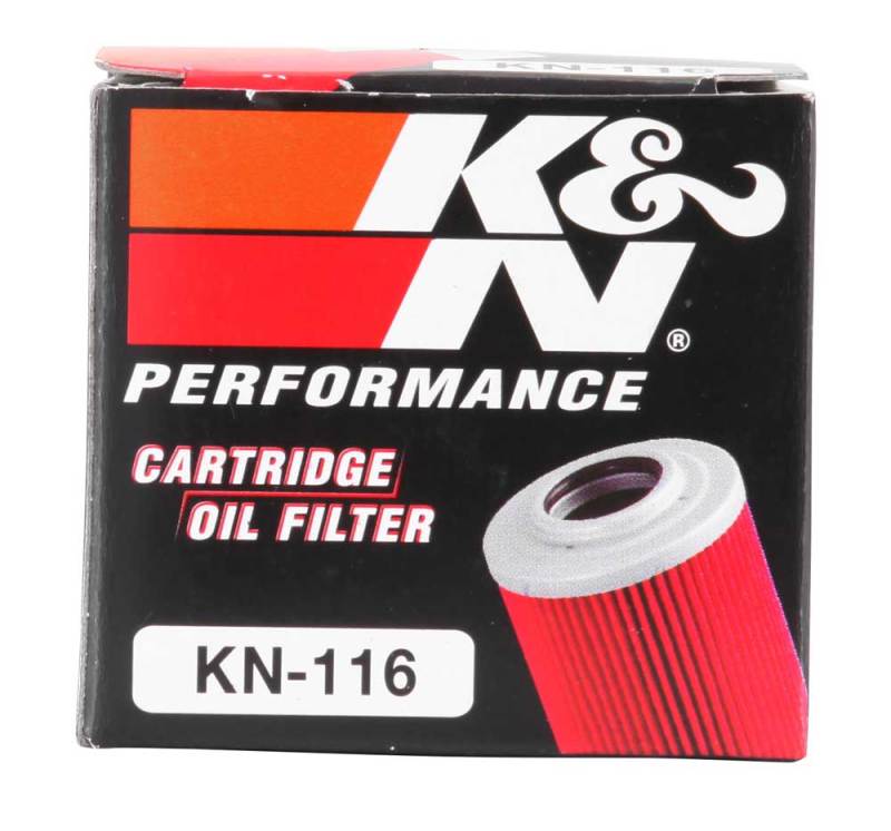 K&N Honda/Husqvarna 1.625in OD x .438in ID x 1.406in H Oil Filter - Blais Performance Parts