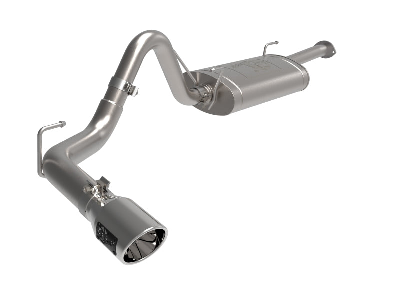 aFe 16-22 Toyota Tacoma Apollo GT Series 2.5in. - 3in. 409 SS Cat-Back Exhaust w/ Polished Tip - Blais Performance Parts