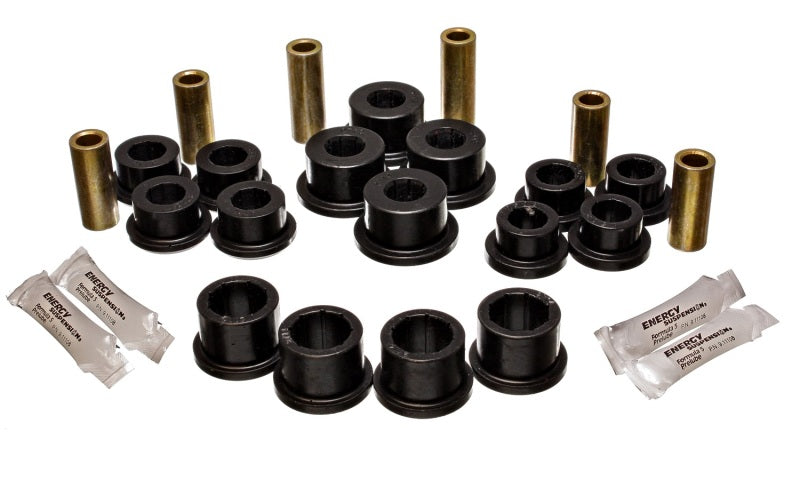 Energy Suspension 04-07 Mazda RX8 Black Rear Lateral/Trailing Arm Bushings - Blais Performance Parts