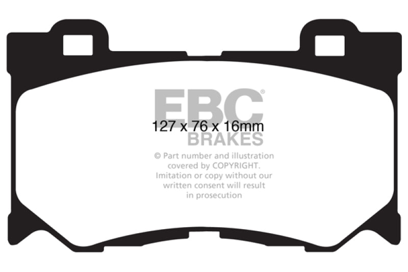 EBC 08-15 Infiniti G37 3.7 Bluestuff Front Brake Pads - Blais Performance Parts