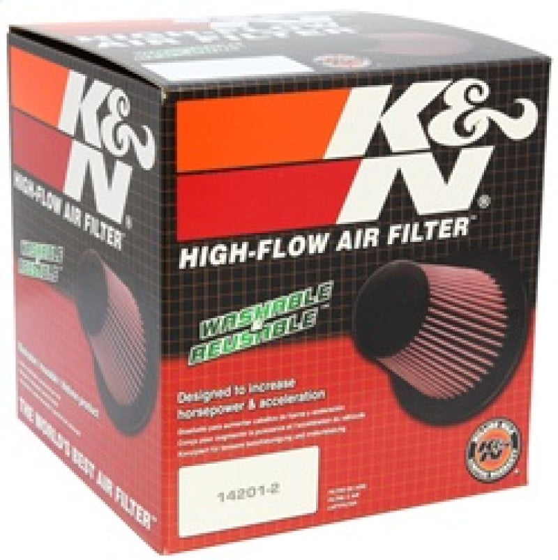 K&N Universal Tapered Filter 6in Flange ID x 7.5in Base OD x 5in Top OD x 5in Height - Blais Performance Parts