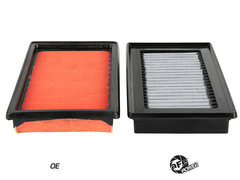 aFe Magnum FLOW Pro DRY S OE Replacement Filter (Pair) 14-19 Infiniti Q50 V6 3.5L/3.7L - Blais Performance Parts