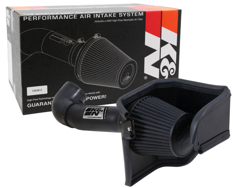 K&N Dodge/Chrysler 5.7/6.1L V8 Black Performance Intake Kit - Blais Performance Parts