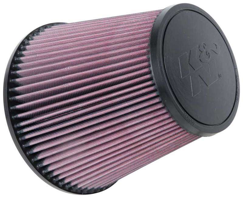 K&N Universal Clamp-On Air Filter 3-7/8in FLG / 7-1/2in B / 5in T / 7in H - Blais Performance Parts