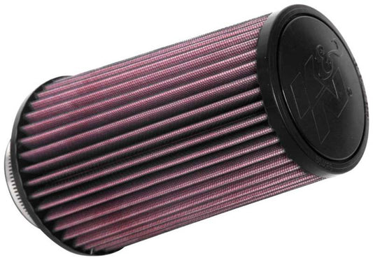 K&N Universal Round Tapered Filter 3 inch FLG / 5 inch Bottom / 4 inch Top / 7 7/8 inch Height - Blais Performance Parts