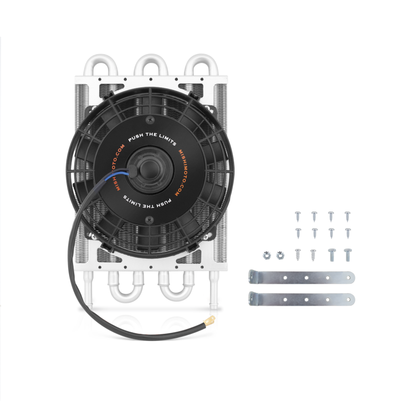 Mishimoto Heavy Duty Transmission Cooler w/ Electric Fan - Blais Performance Parts