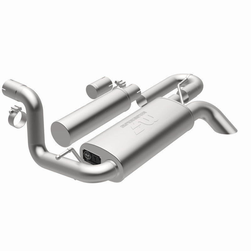 MagnaFlow 18-23 Jeep Wrangler JL 2.0L/3.6L Overland Series Axle-Back Exhaust - Blais Performance Parts