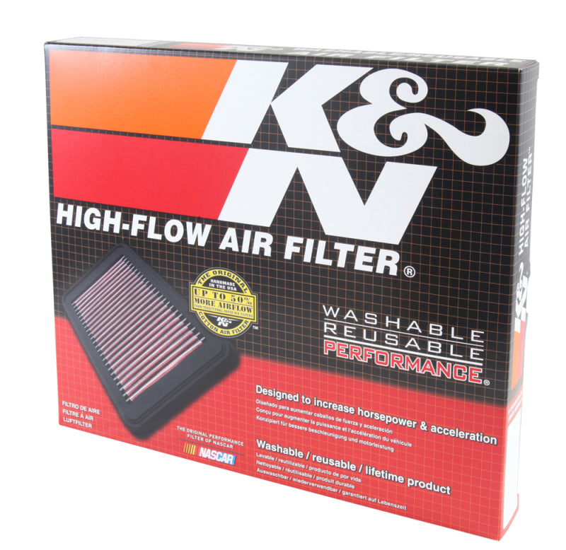 K&N 19 Porsche 911 3.0L H6 F/I Drop In Replacement Air Filter - Blais Performance Parts