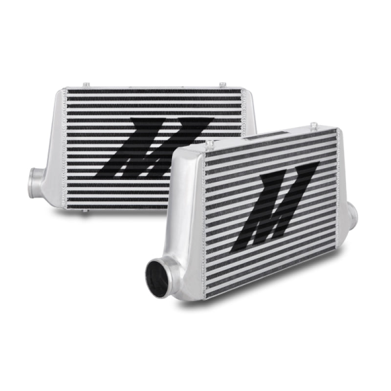 Mishimoto Universal Silver G Line Bar & Plate Intercooler Overall Size: 24.5x11.75x3 Core Size: 17.5 - Blais Performance Parts