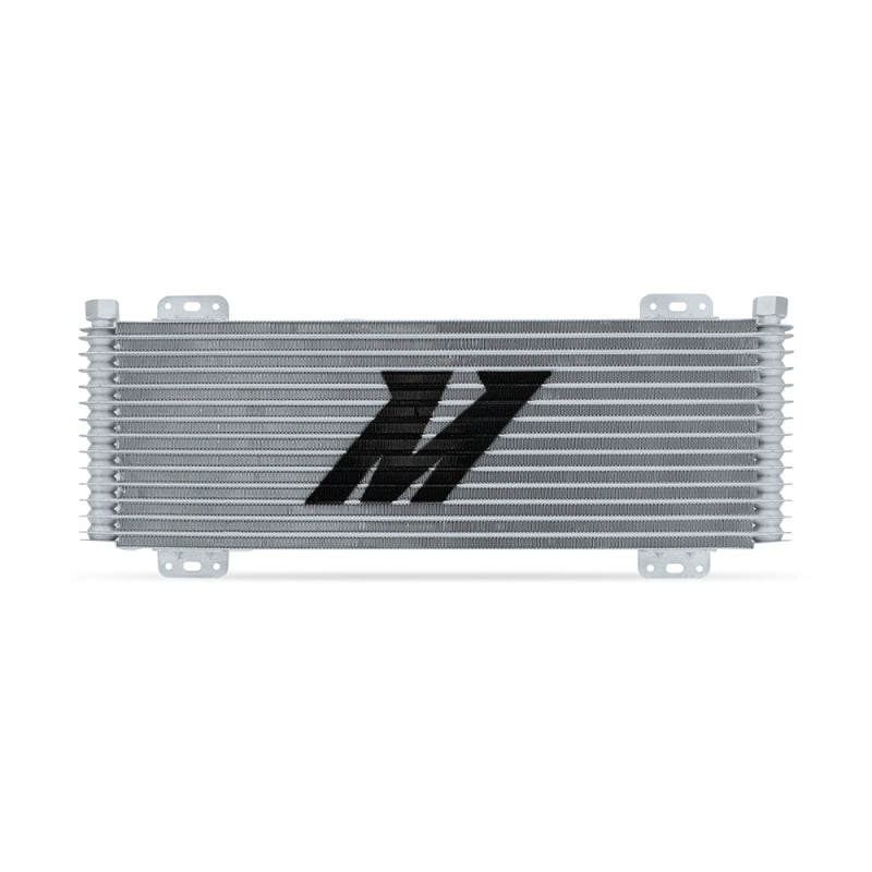 Mishimoto 13-Row Stacked Plate Transmission Cooler - Silver - Blais Performance Parts