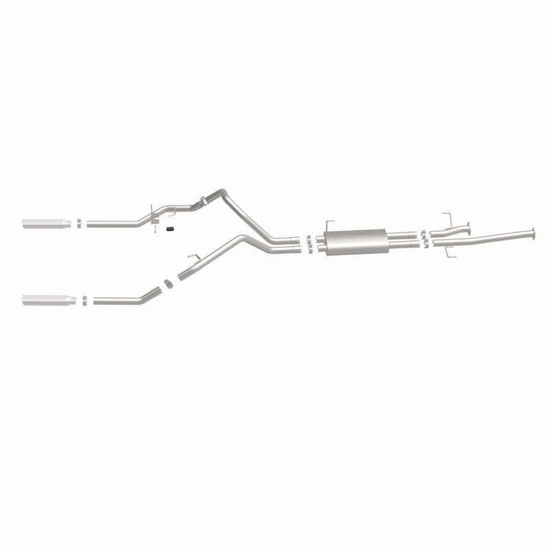 MagnaFlow 14 Toyota Tundra V8 4.6L/5.7L Stainless Cat Back Exhaust Dual Split Rear Exit - Blais Performance Parts