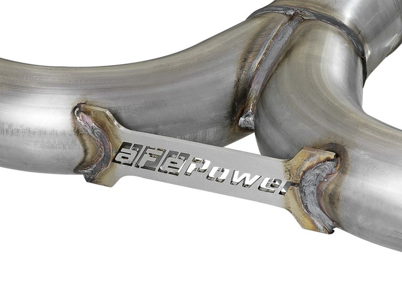 aFe Takeda 2-1/2in 304 SS Cat-Back Exhaust w/ Polished Tips 14-18 Mazda 3 L4 2.0L/2.5L - Blais Performance Parts