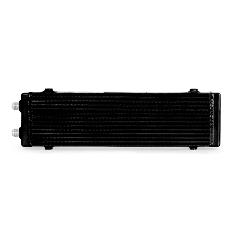 Mishimoto Universal Large Bar and Plate Dual Pass Black Oil Cooler - Blais Performance Parts