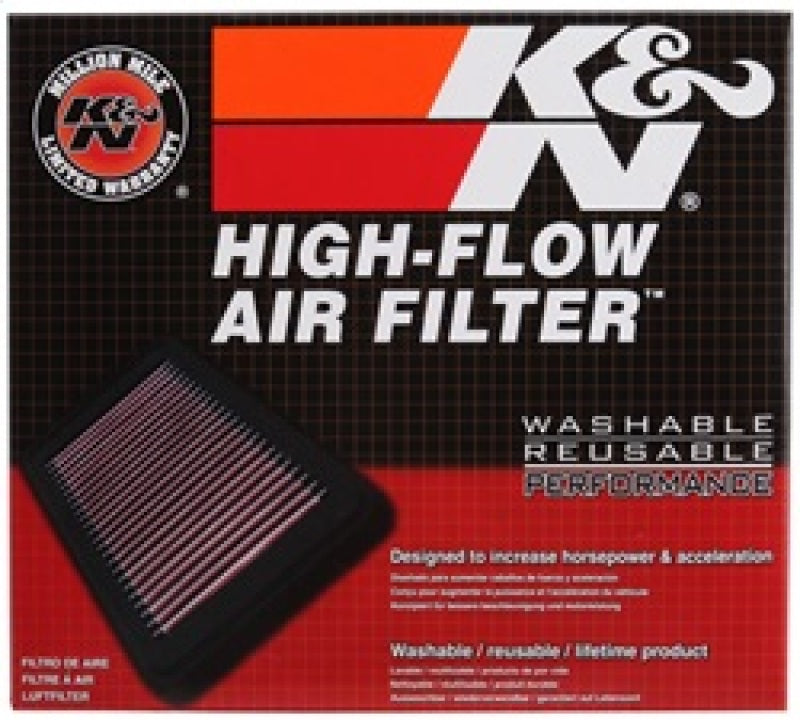 K&N 05-09 Chevy Equinox / 08-10 Malibu / 06-10 Buick Lucerne 06-09 Cadillac DTS Drop In Air Filter - Blais Performance Parts
